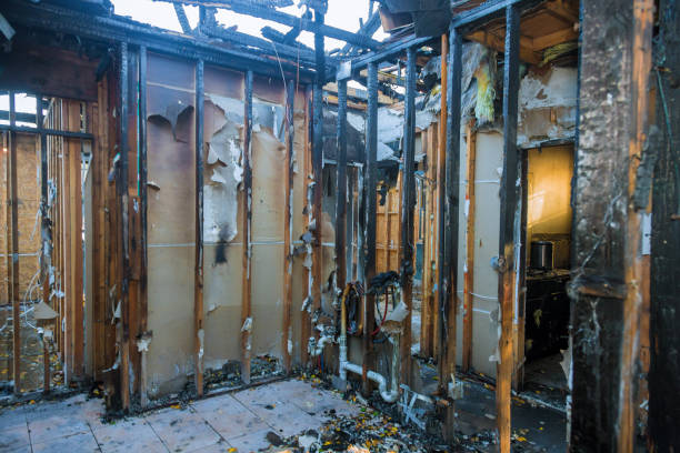 Professional Soot Cleanup technician working in Cedar Park, TX